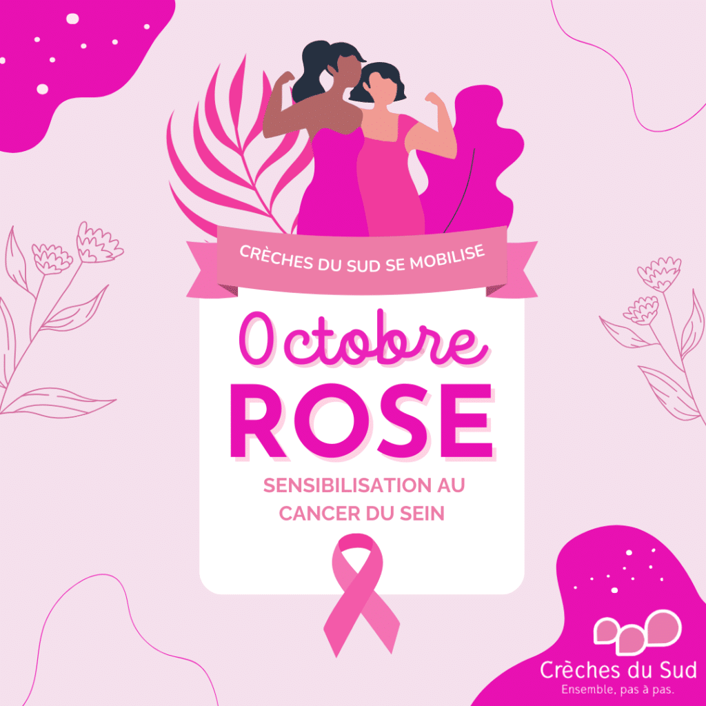 Octobre rose - Crèches du Sud
