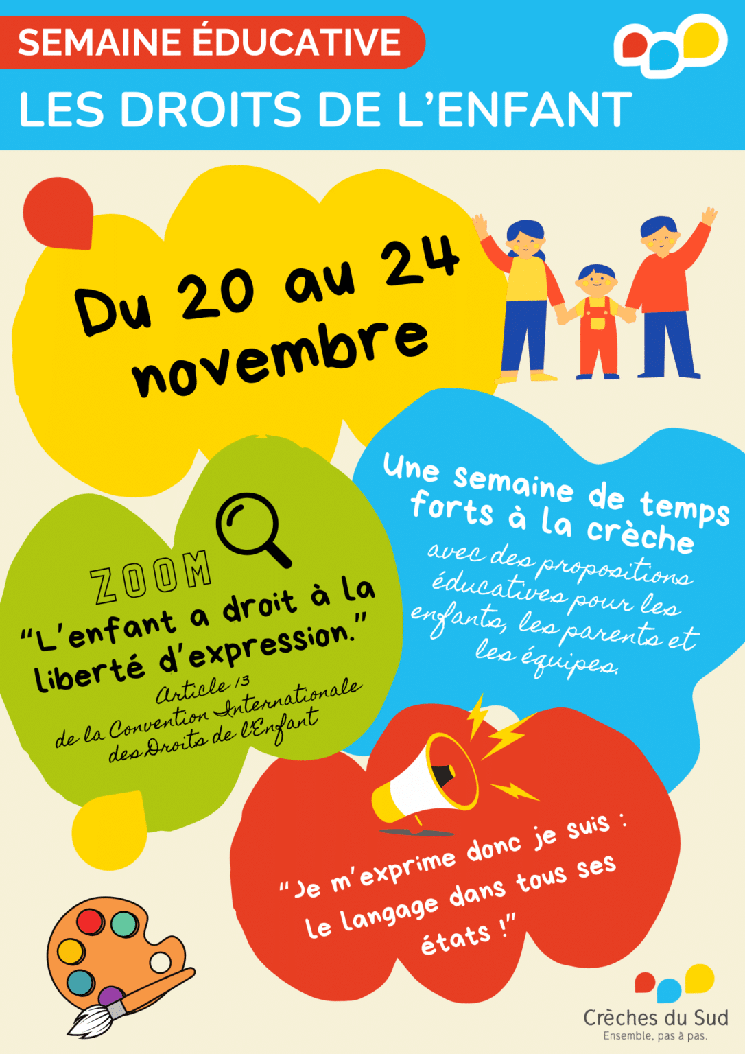 Semaine éducative : les droits de l'enfant - Crèches du Sud